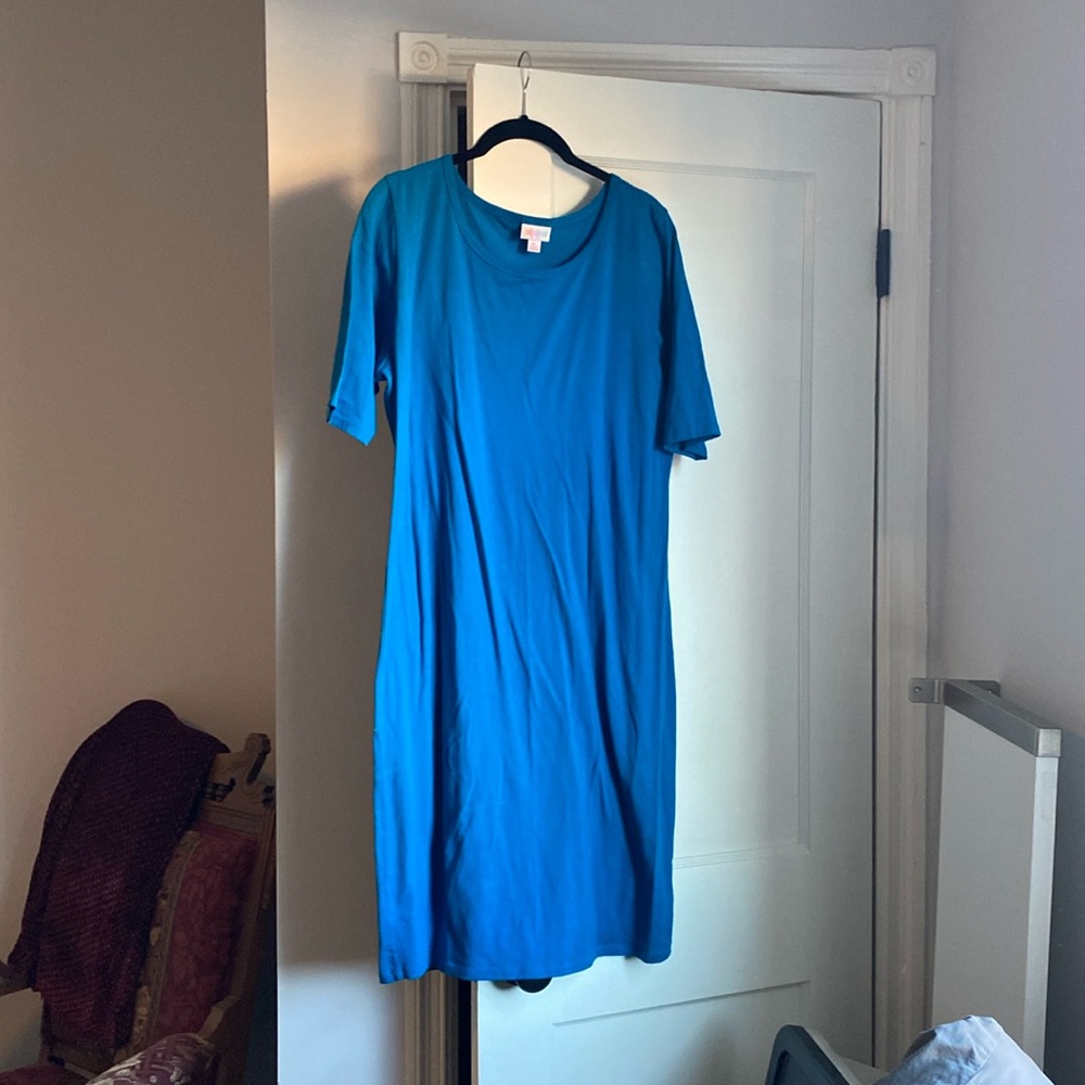LulaRoe Blue dress
